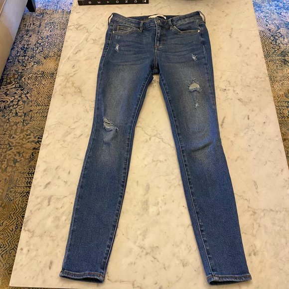 Ella Moss Denim - Ella Moss Women's Mid Rise Blue Skinny Jean 29